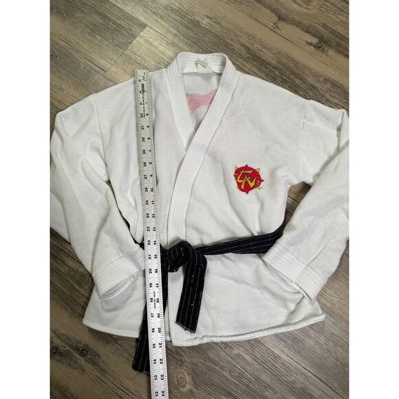 Vtg Karate Kommandos 1980s Chuck Norris Kids Pajama Medium 12-14 Karate Gi RARE - Picture 5 of 12